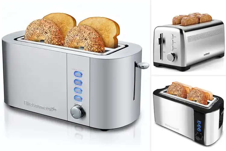 Detailed view of Best 1.5 Inch Wide Long Slots Toaster