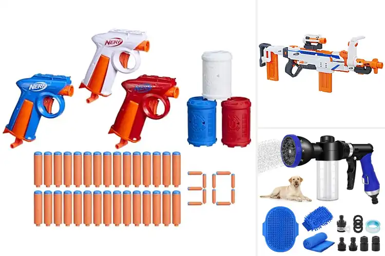 Detailed view of Best 3 Modes Foam Blaster Sets : Unleash Epic Fun