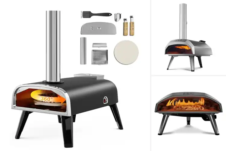 Detailed view of Best 60 Second Pizzas Ovens: Crispy Outdoor Pizzas in 60s