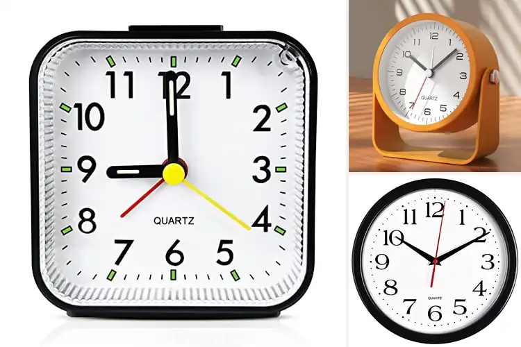 Detailed view of Best Analog Quartz Clock