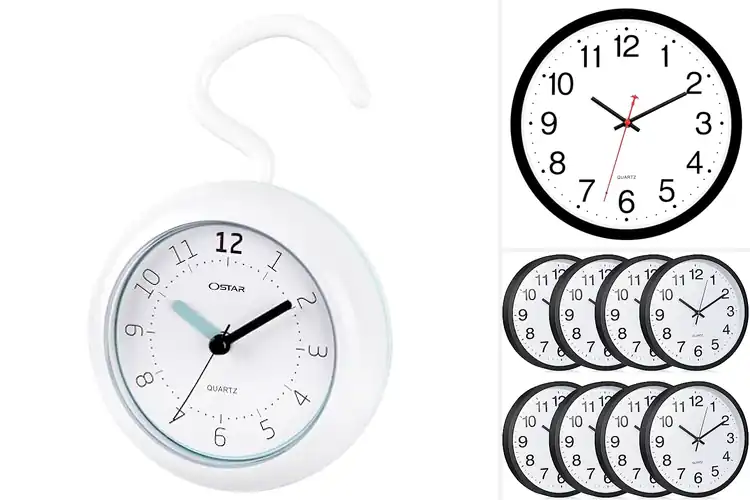 Detailed view of Best Analog Quartz Clocks: Top Picks for Style & Reliability