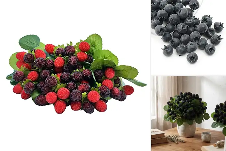 Detailed view of Best Artificial Berries