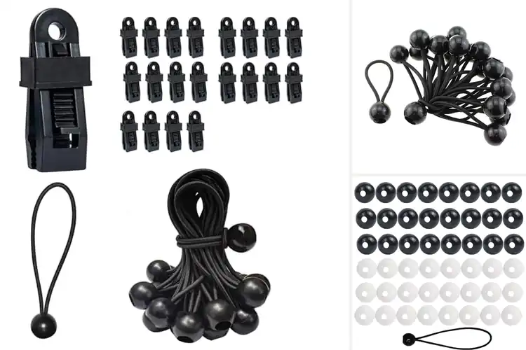 Detailed view of Best Ball Head Elastic Ropes