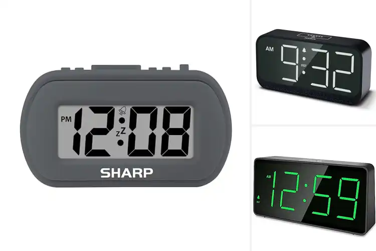 Detailed view of Best Battery Operated Clock Power