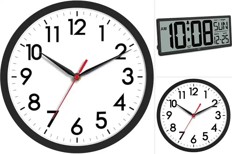 Detailed view of Best Battery Operated Wall Clock