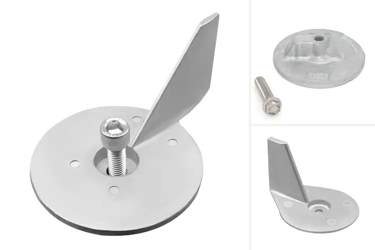 Detailed view of Best Boat Motor Trim Tab Anodes