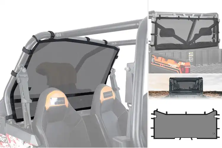 Detailed view of Best Corrosion-Resistant Rear Window Nets