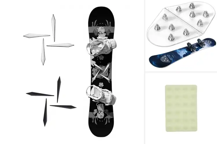 Detailed view of Best Customizable Snowboard Traction Layouts