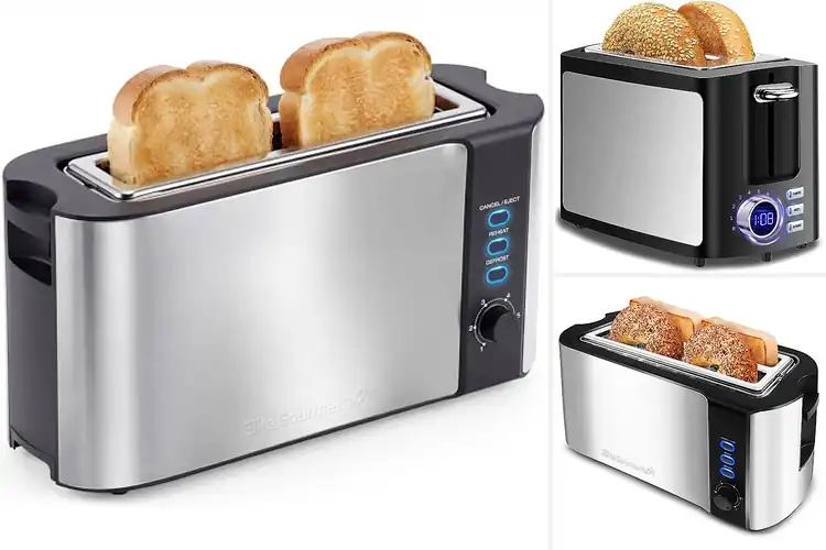 Detailed view of Best Defrost Reheat Function Toaster