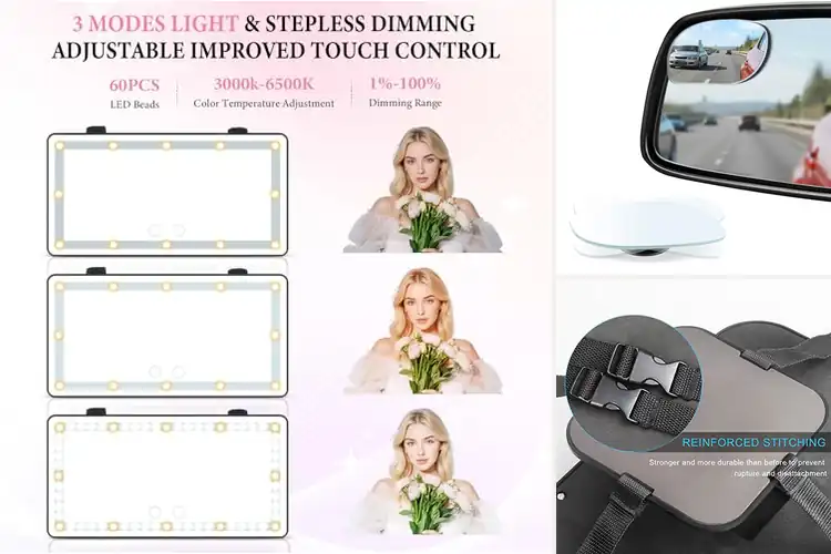 Detailed view of Best Distortion Free Car Mirror