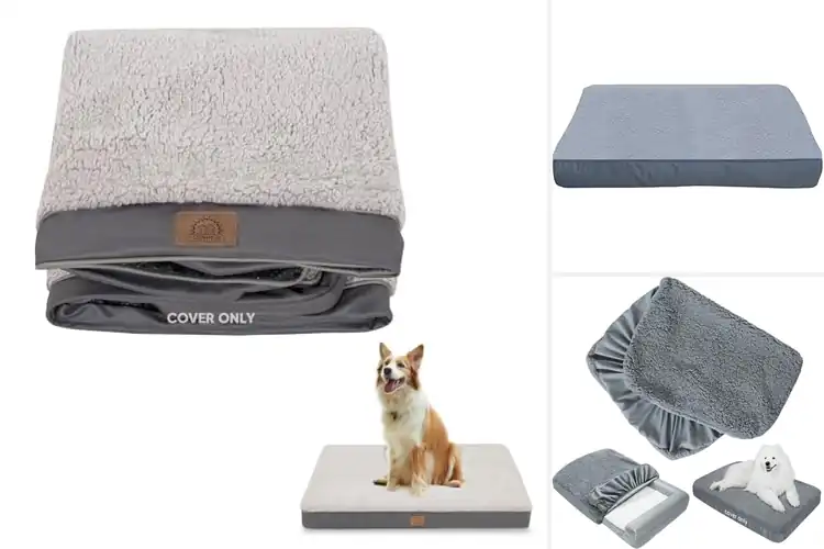 Detailed view of Best Durable Plush Dog Bed Covers