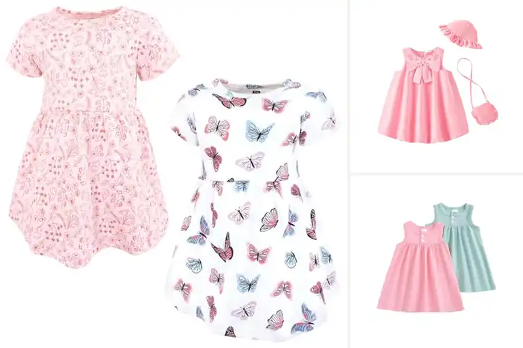 Detailed view of Best Easy-Care Baby Dresses