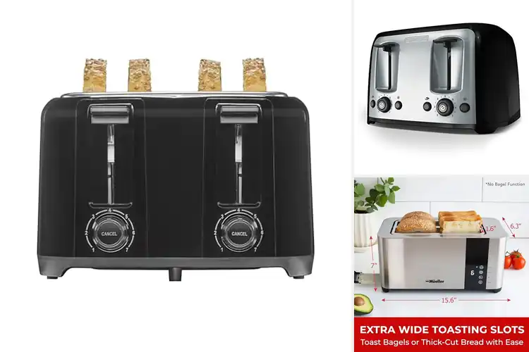 Detailed view of Best Four Slice Toasters for Perfect Toast Every Morning