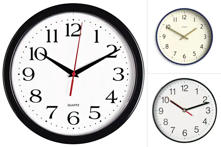 Detailed view of Best Glass Lens Wall Clocks: Silent Elegance for Every Room