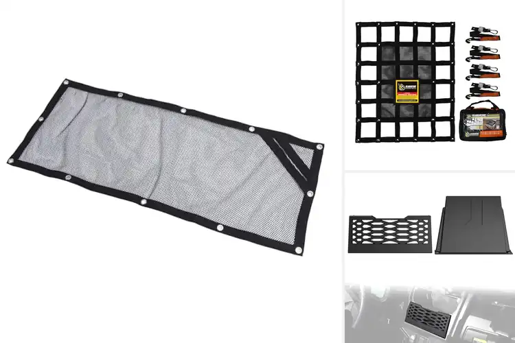 Detailed view of Best High Density Durable Net Material For UTV