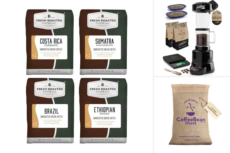 Detailed view of Best Home Roasting Coffee Beans