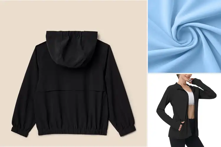 Detailed view of Best Hooded Athletic Jackets