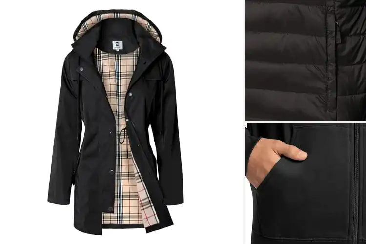 Detailed view of Best Hooded Jackets
