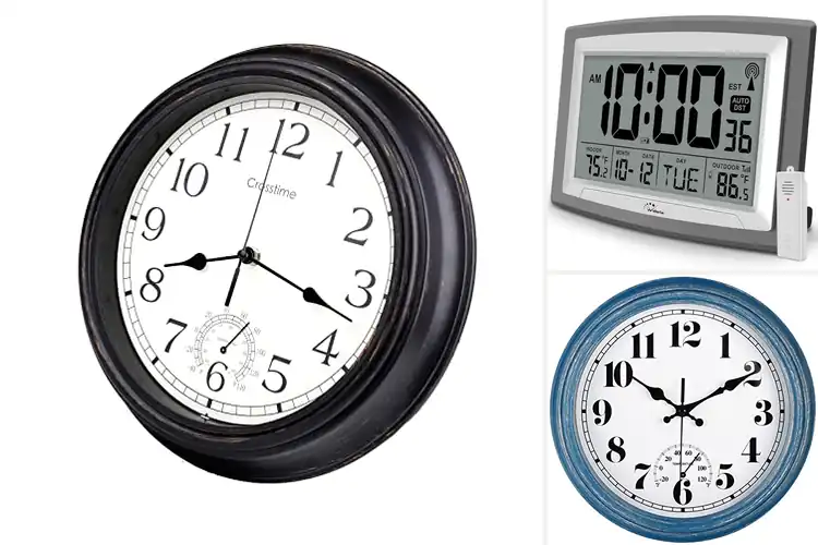 Detailed view of Best Indoor Outdoor Clocks