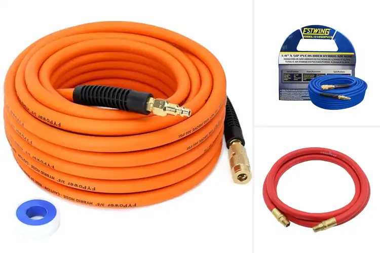 Detailed view of Best Industrial Air Hoses With Brass Fittings