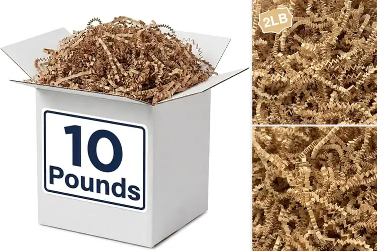 Detailed view of Best Kraft Shredded Papers