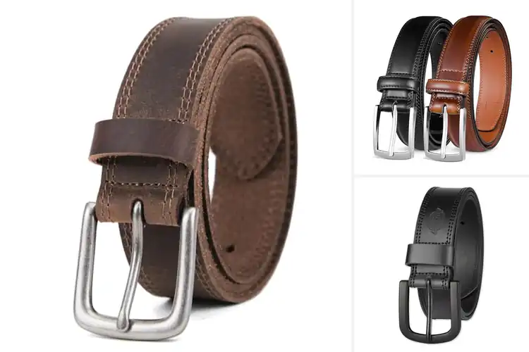 Detailed view of Best Leather Men’s Belts