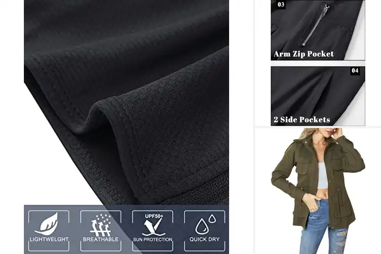 Detailed view of Best Lightweight Jackets