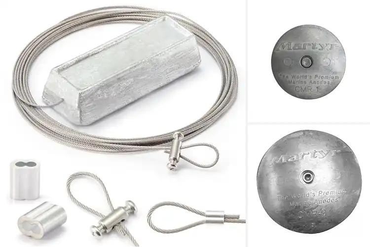 Detailed view of Best Marine Corrosion Protection Anodes