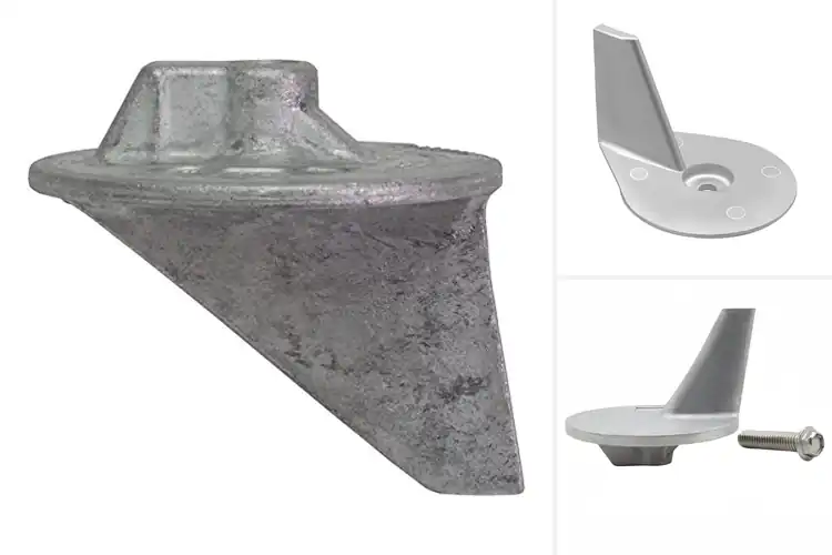 Detailed view of Best Marine Engine Trim Tab Anodes