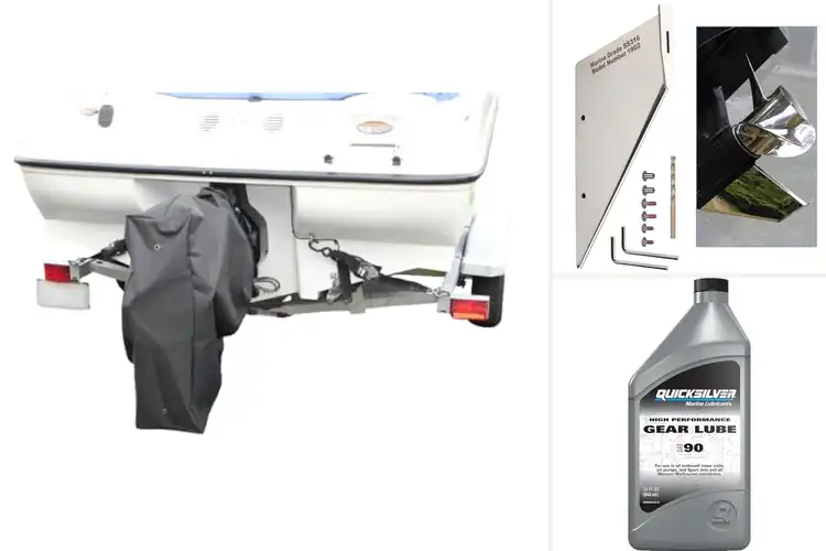 Detailed view of Best Marine Outboard Stern Drive Protection