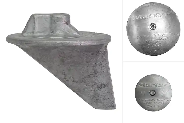 Detailed view of Best Marine Trim Tab Anodes