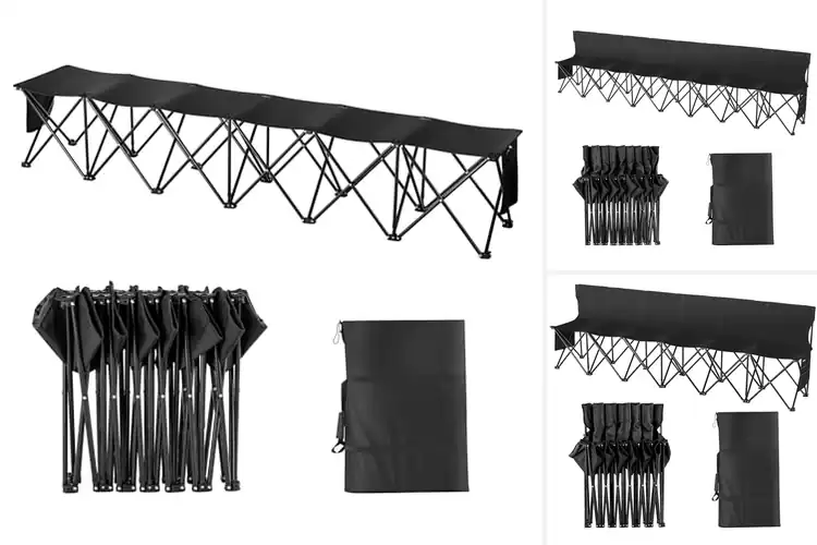 Detailed view of Best No Assembly Folding Benches