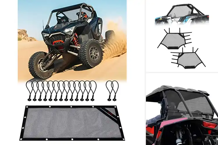 Detailed view of Best Patriot UTV Window Nets for Safer Rides