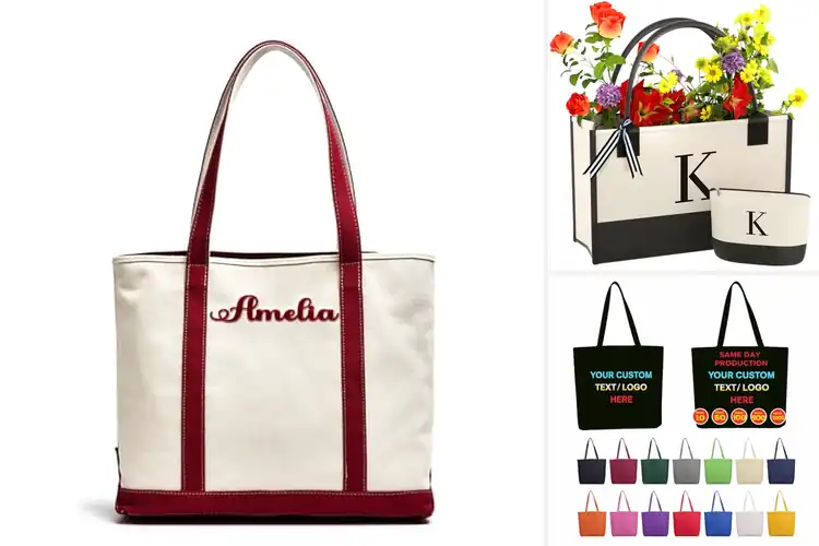 Detailed view of Best Personalized Tote Bags for Everyday Style