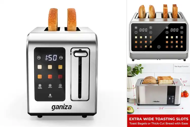 Detailed view of Best Programmable Toasters for Effortless Morning Meals