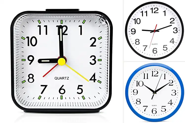 Detailed view of Best Quartz Analog Clocks