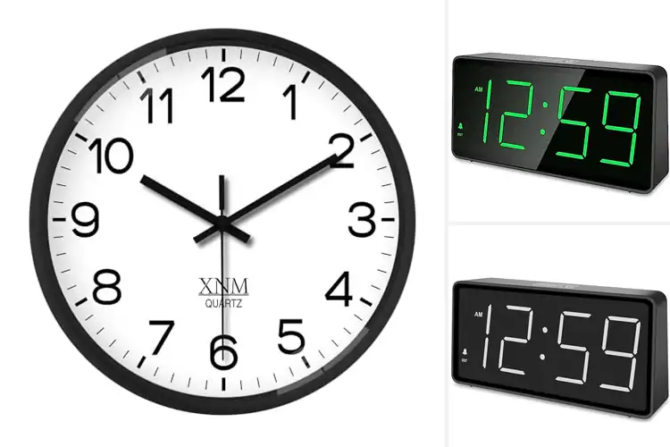 Detailed view of Best Requires Aa Battery Clock