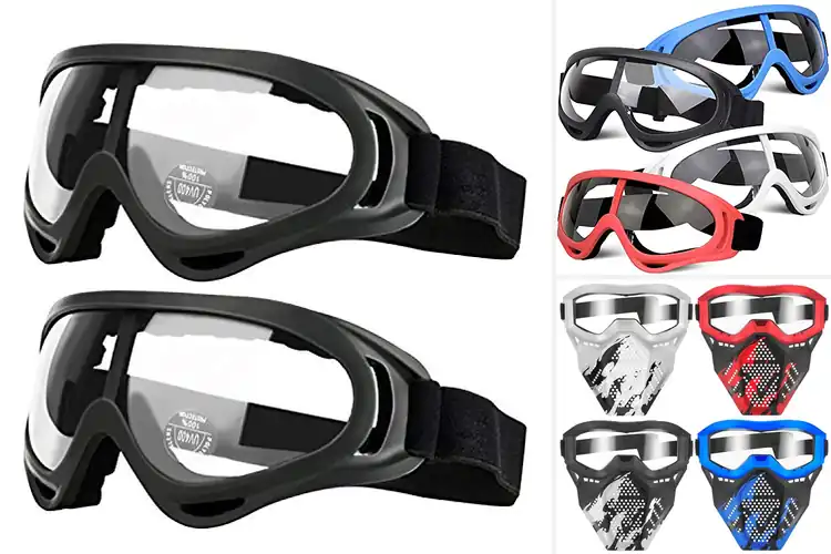 Detailed view of Best Safety Goggles For Foam Blasters