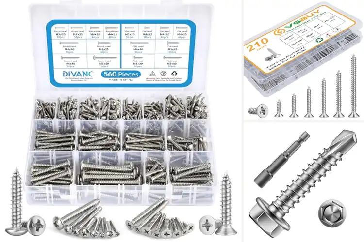 Detailed view of Best Stainless Steel Screws