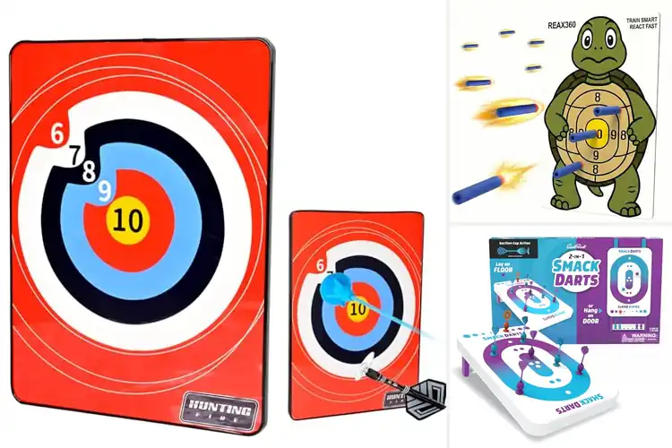 Detailed view of Best Suction Dart Targets