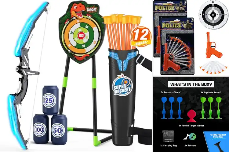Detailed view of Best Suction Target Sets for Kids