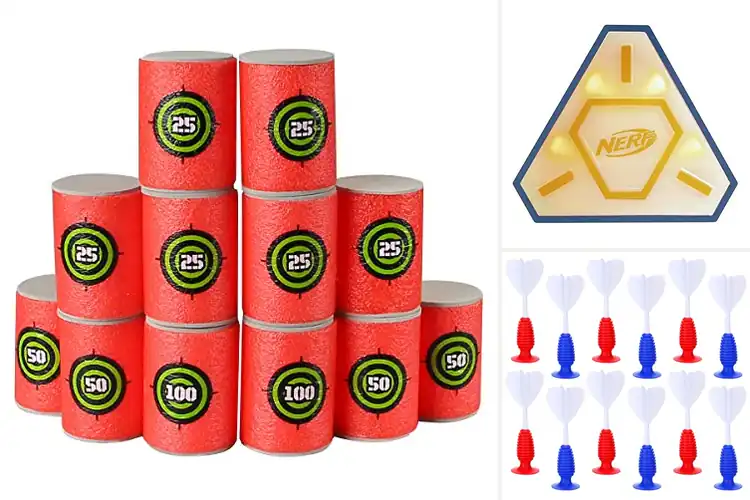 Detailed view of Best Suction Targets For Nerf: Aim Better, Play Smarter
