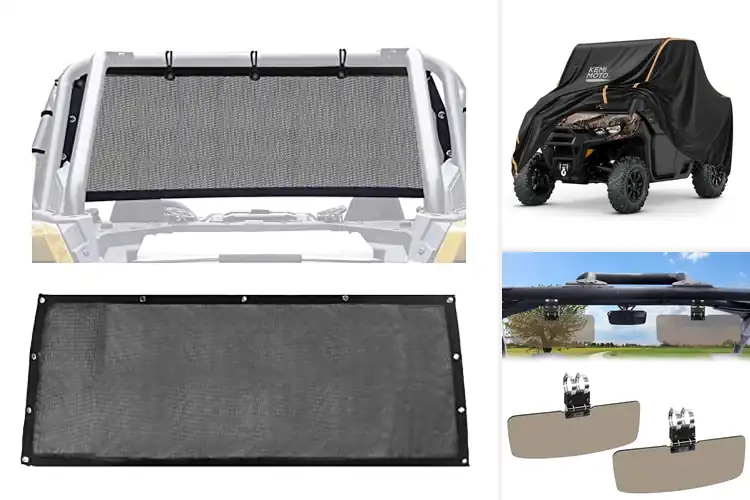 Detailed view of Best Sun Dust Protection For UTV Cab