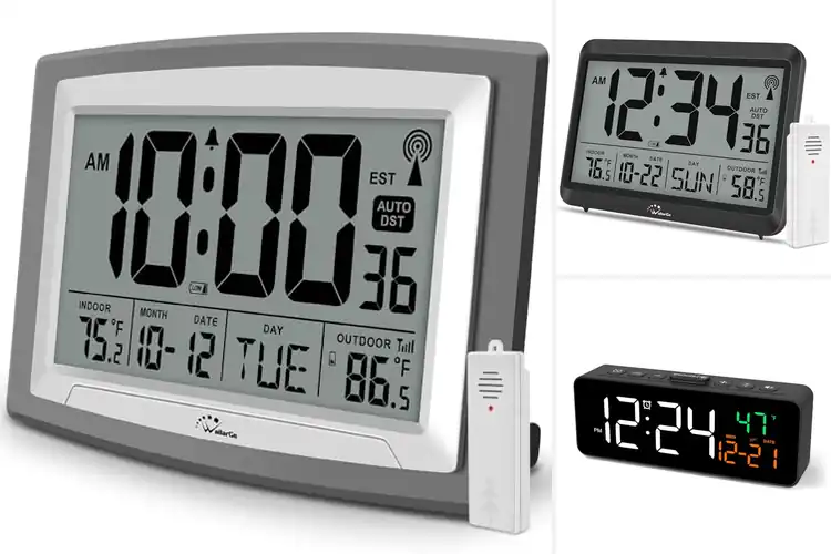 Detailed view of Best Temperature Clocks: Top 10 Picks for Informed Living