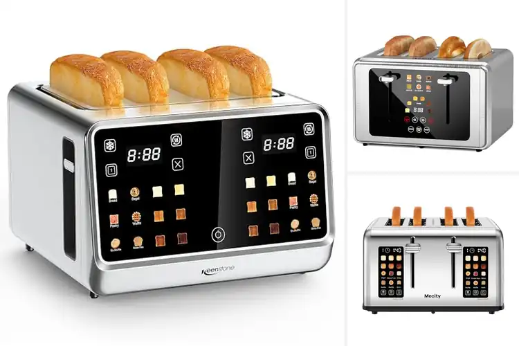 Detailed view of Best Toasters For 4 Slice With Touch Screen