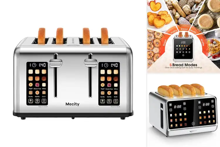 Detailed view of Best Touchscreen Toaster Controls