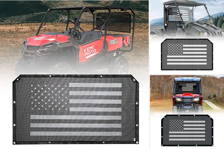 Detailed view of Best Transparent Rear View Nets