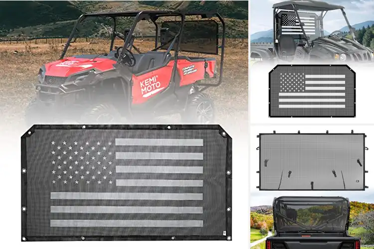 Detailed view of Best Transparent View From Inside UTV Net