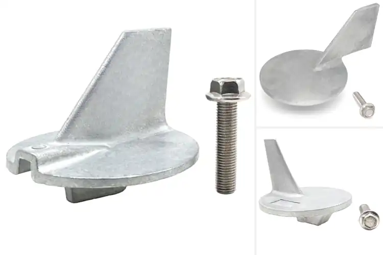 Detailed view of Best Trim Tab Anode With Bolt: Ultimate Boat Protection