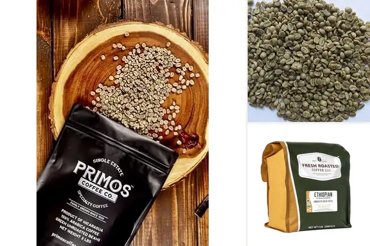 Detailed view of Best Unroasted Coffee Beans
